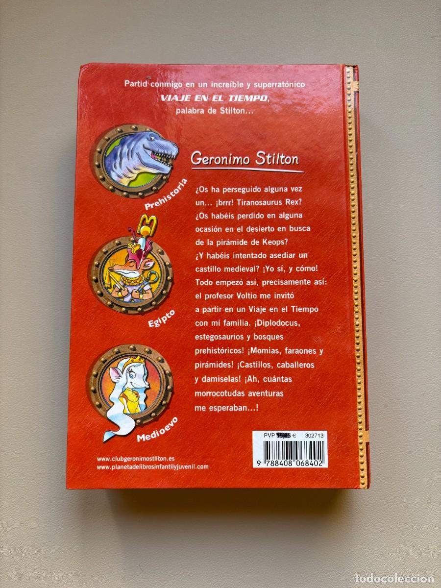 Libros de segunda mano: Libro &rdquo;Viaje en el Tiempo&rdquo; Geronimo Stilton - Foto 2