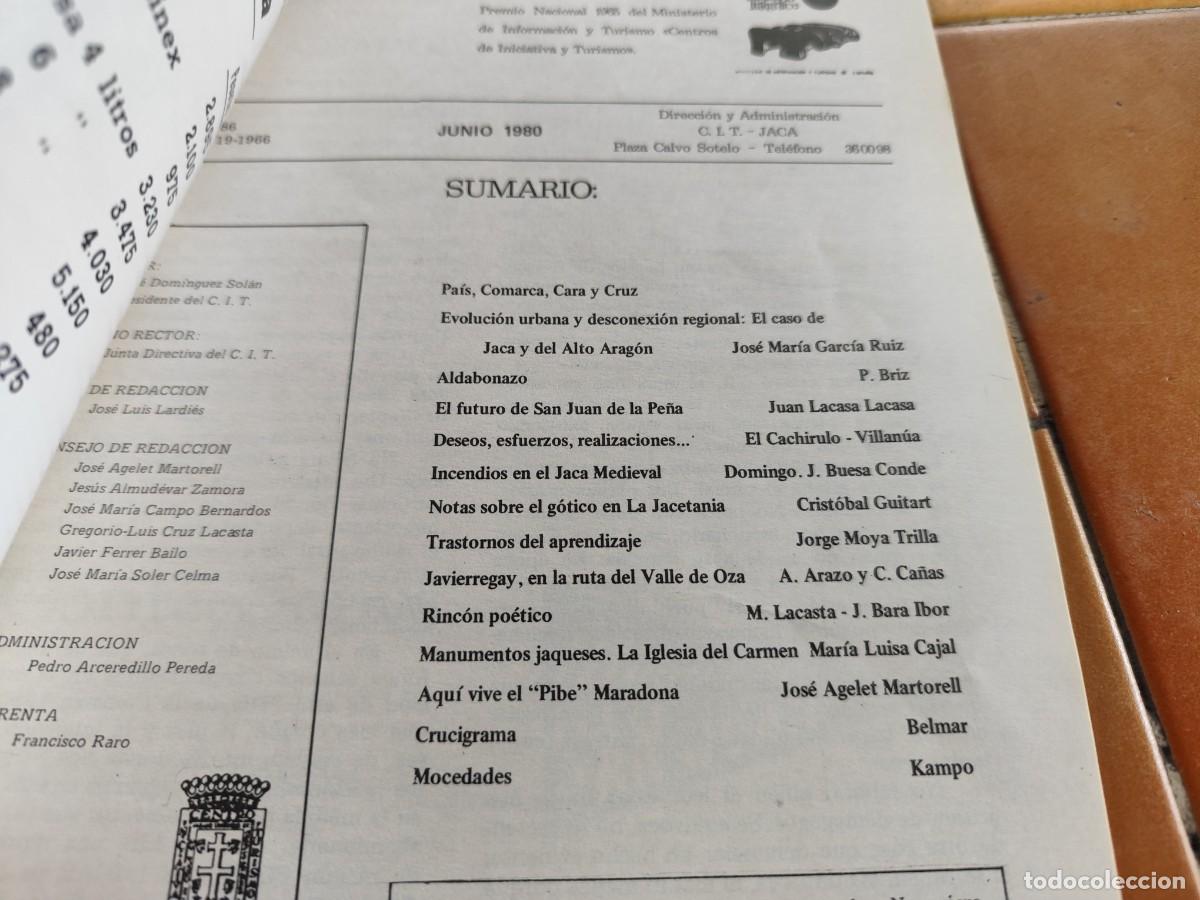 Libros de segunda mano: JACETANIA / jun-80 / CJA 389 - Foto 3
