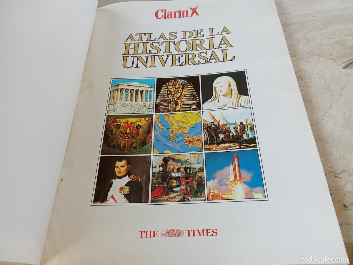 Libros de segunda mano: ATLAS DE LA HISTORIA UNIVERSAL / CLARIN / CJA 381 - Foto 5