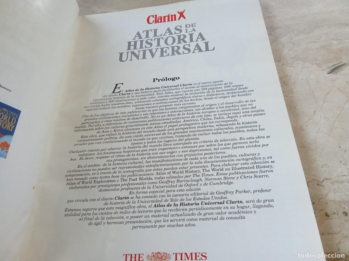 Libros de segunda mano: ATLAS DE LA HISTORIA UNIVERSAL / CLARIN / CJA 381 - Foto 8