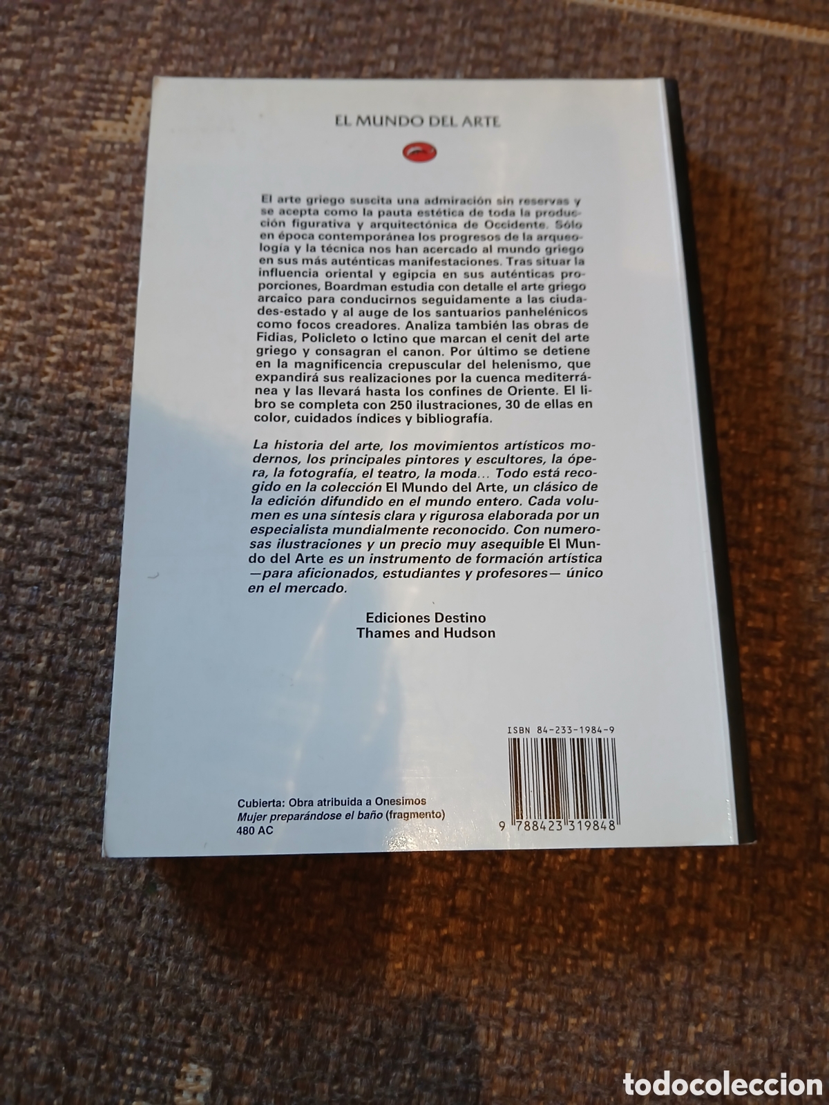Libros de segunda mano: El arte griego. Libro. - Foto 2