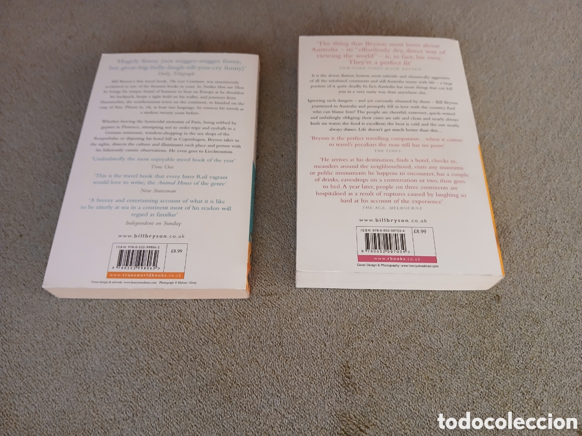 Libros de segunda mano: Bill Bryson 2 libros como nuevos - Foto 2