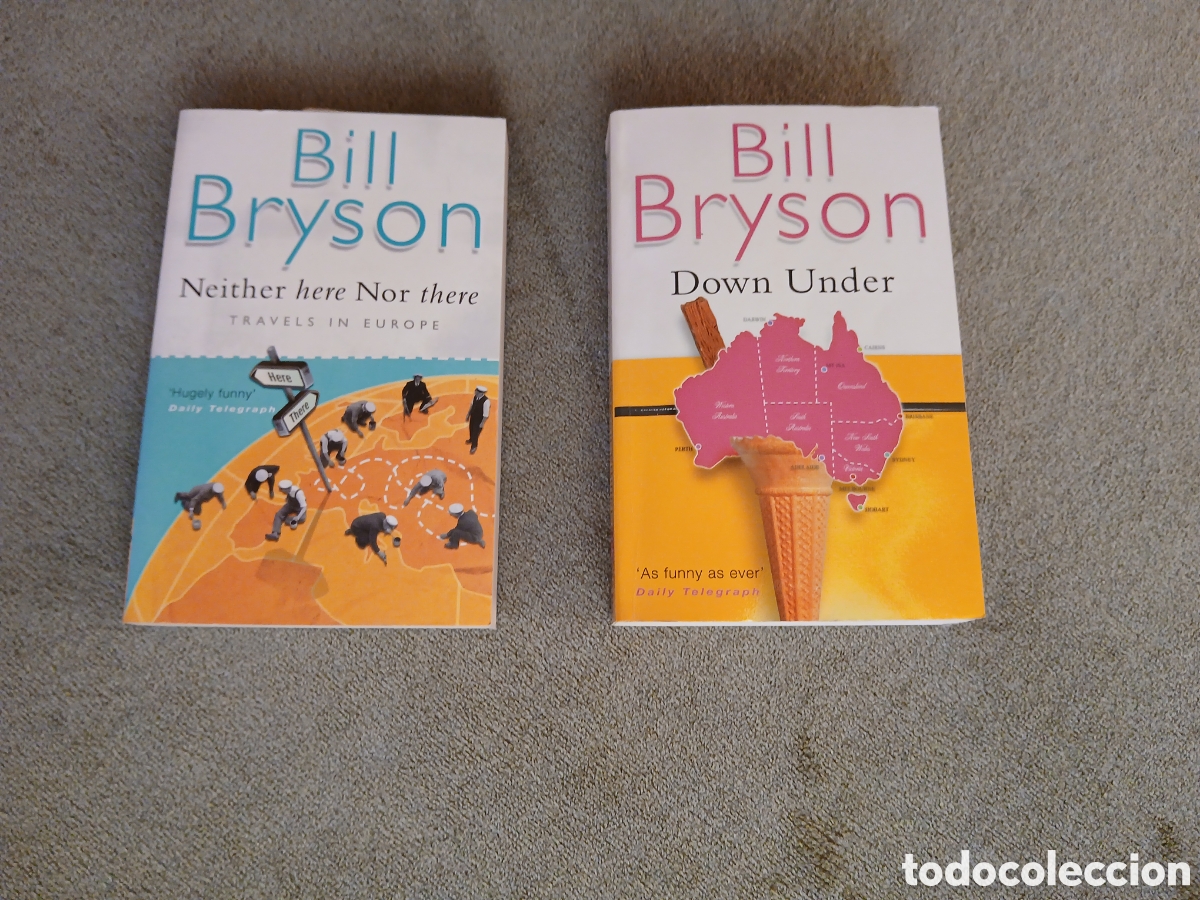 Libros de segunda mano: Bill Bryson 2 libros como nuevos - Foto 1