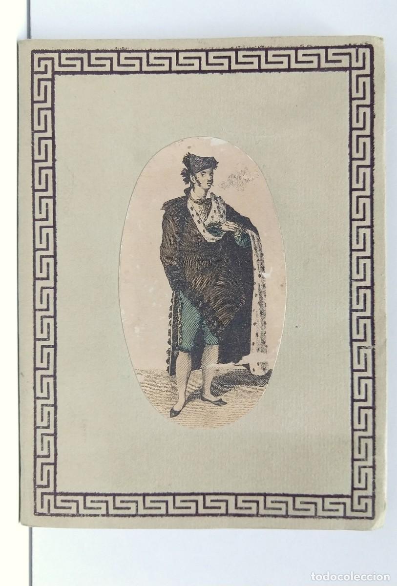 Libros de segunda mano: El traje espa&ntilde;ol en la &eacute;poca de Goya &ndash; texto + l&aacute;minas coloreadas - Foto 1