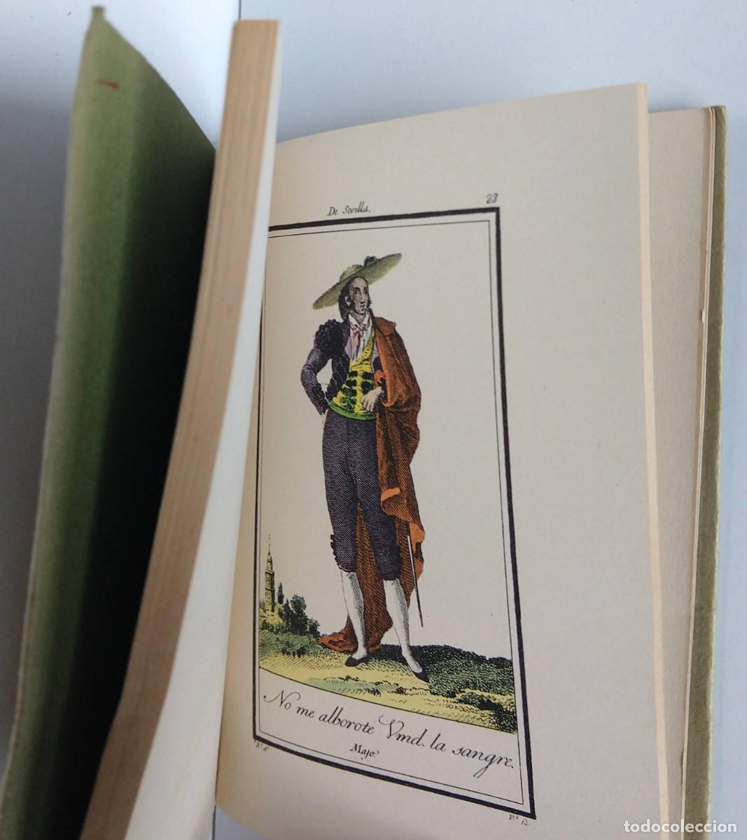 Libros de segunda mano: El traje espa&ntilde;ol en la &eacute;poca de Goya &ndash; texto + l&aacute;minas coloreadas - Foto 3