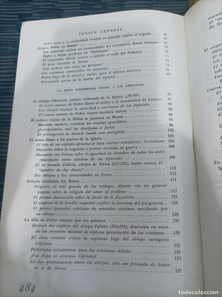 Libros de segunda mano: HISTORIA DE LOS PAPAS,2 TOMOS, FRIEDRICH GONTARD,1961,LEER. - Foto 5