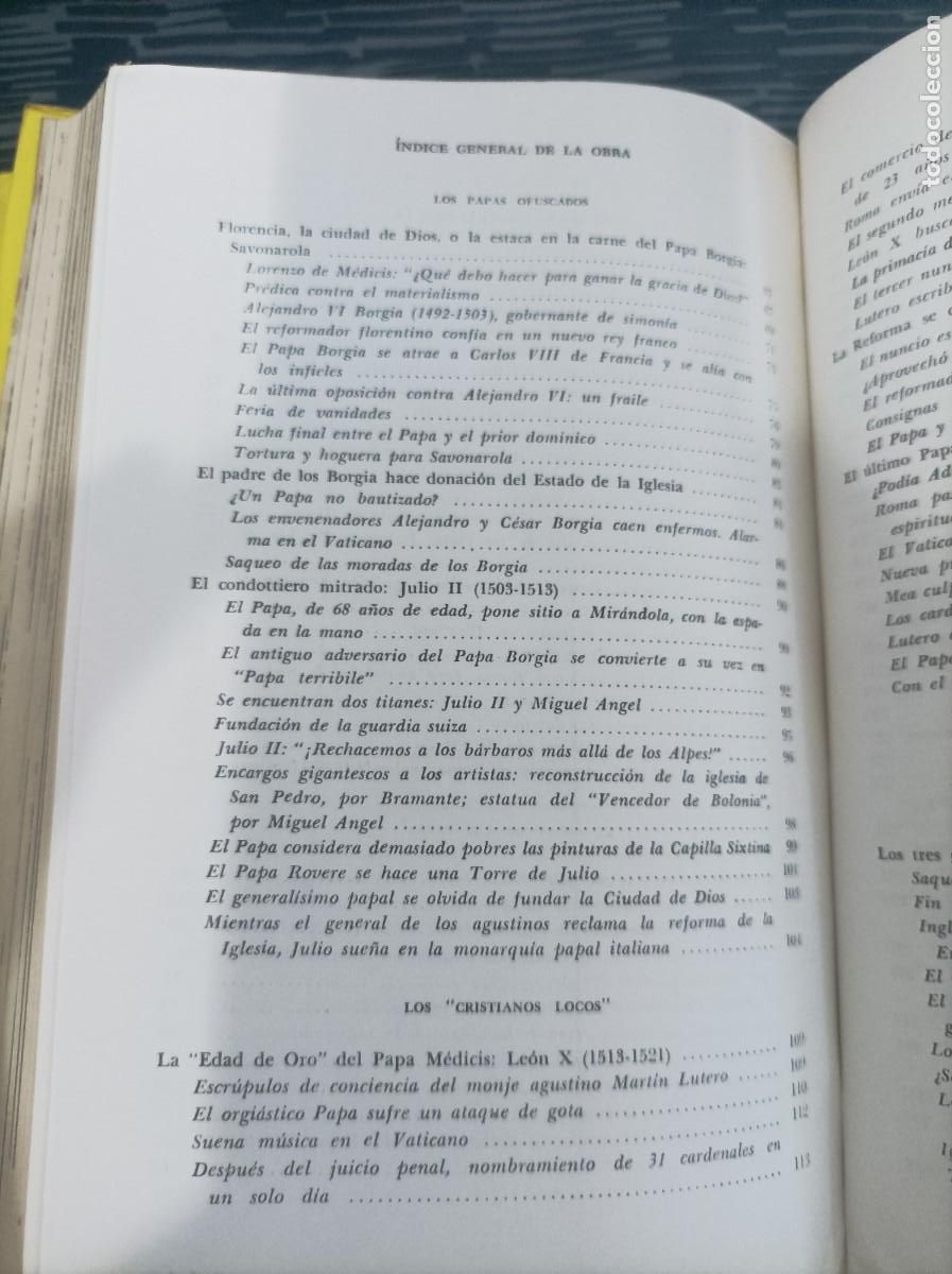 Libros de segunda mano: HISTORIA DE LOS PAPAS,2 TOMOS, FRIEDRICH GONTARD,1961,LEER. - Foto 13