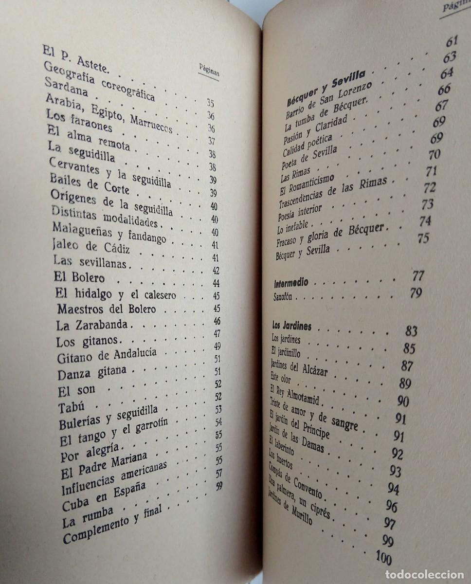 Libros de segunda mano: SEVILLA en los LABIOS &ndash; Joaqu&iacute;n Romero &ndash; Sevilla 1938 - Foto 4