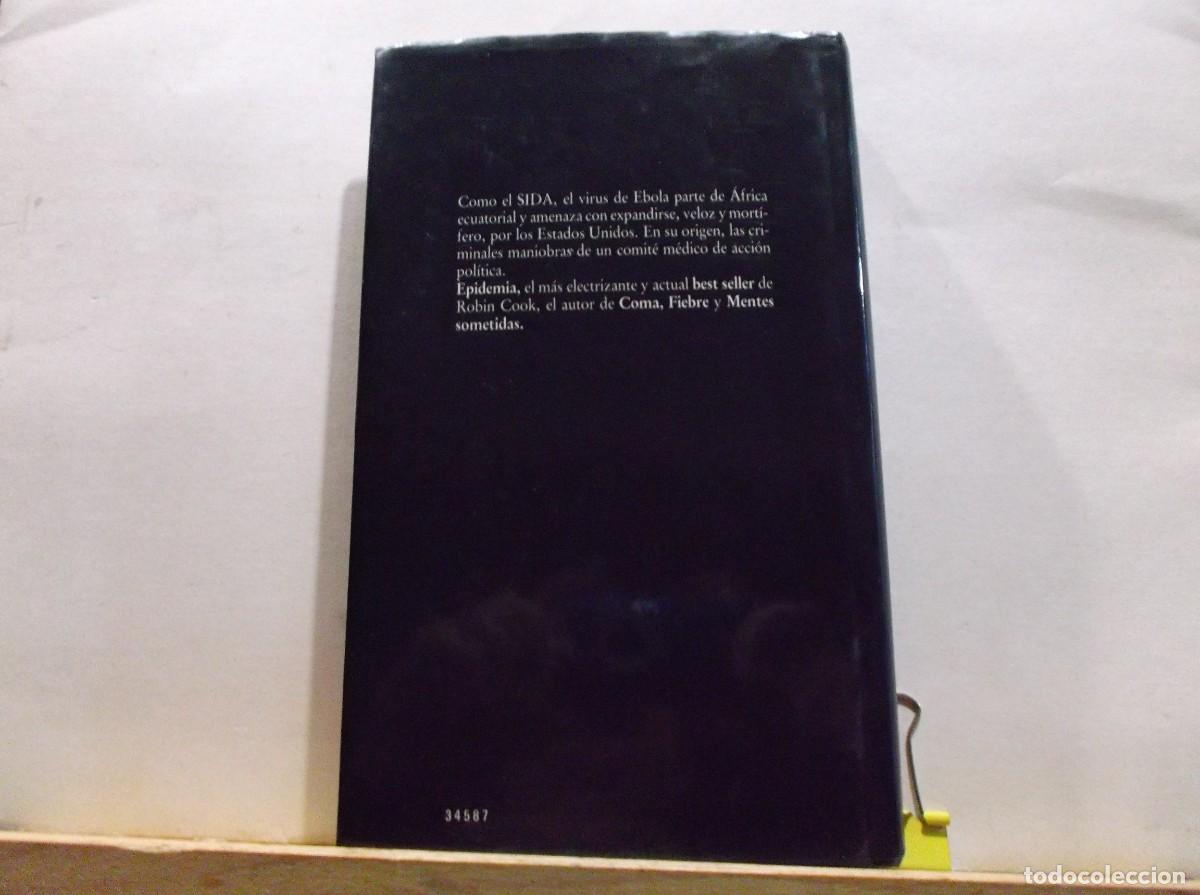Libros de segunda mano: EPIDEMIA - ROBIN COOK - 1987 - Foto 3