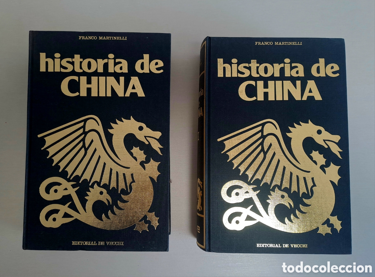 Libri di seconda mano: Historia de China. Tomos I y II. Franco Martinelli. Ed. De Vecchi, S.A. 1974