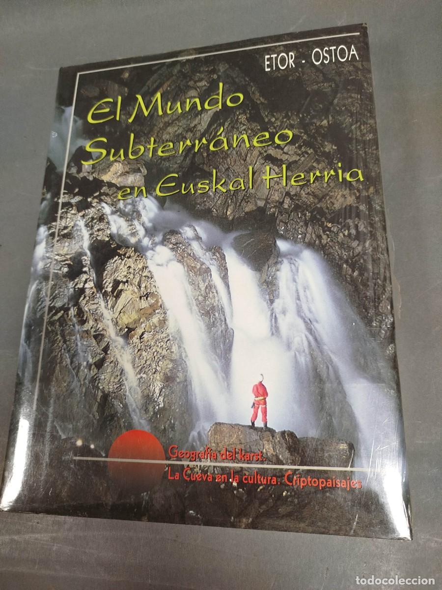 Libros de segunda mano: LIBRO EL MUNDO SUBTERRANEO DE EUSKAL HERRIA - Foto 1
