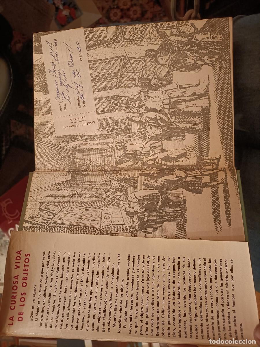 Libros de segunda mano: La curiosa vida de los objetos. Maurice Rheims, 1 Ed. 1965 - Foto 2