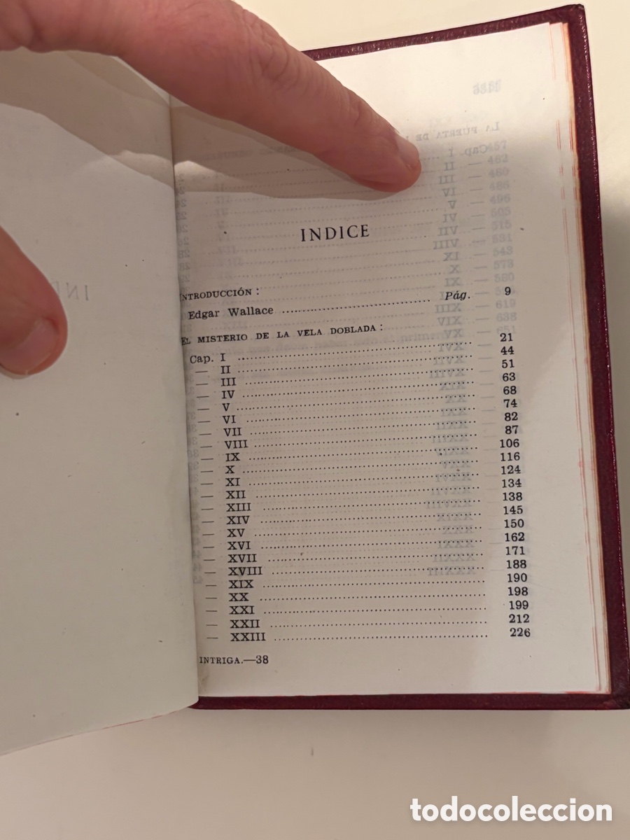 Libros de segunda mano: Edgar Wallace, novelas, Aguilar - Foto 4