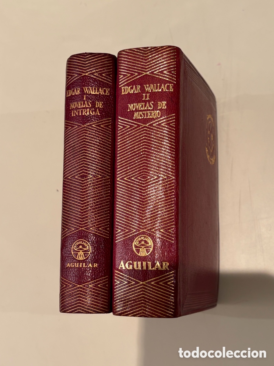 Libros de segunda mano: Edgar Wallace, novelas, Aguilar - Foto 1