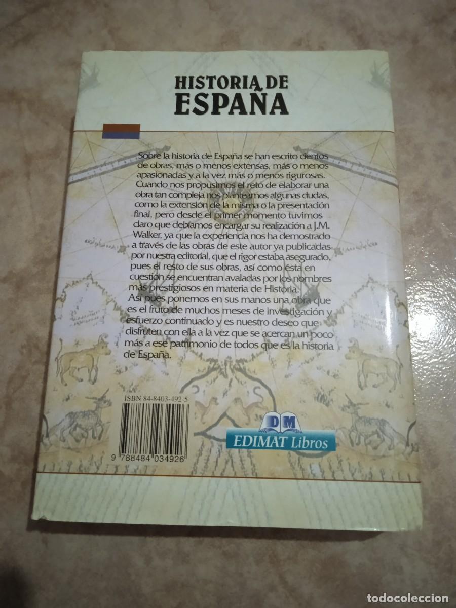 Libros de segunda mano: Libro Historia de Espa&ntilde;a | Joseph M Walker | 1999 - Foto 2