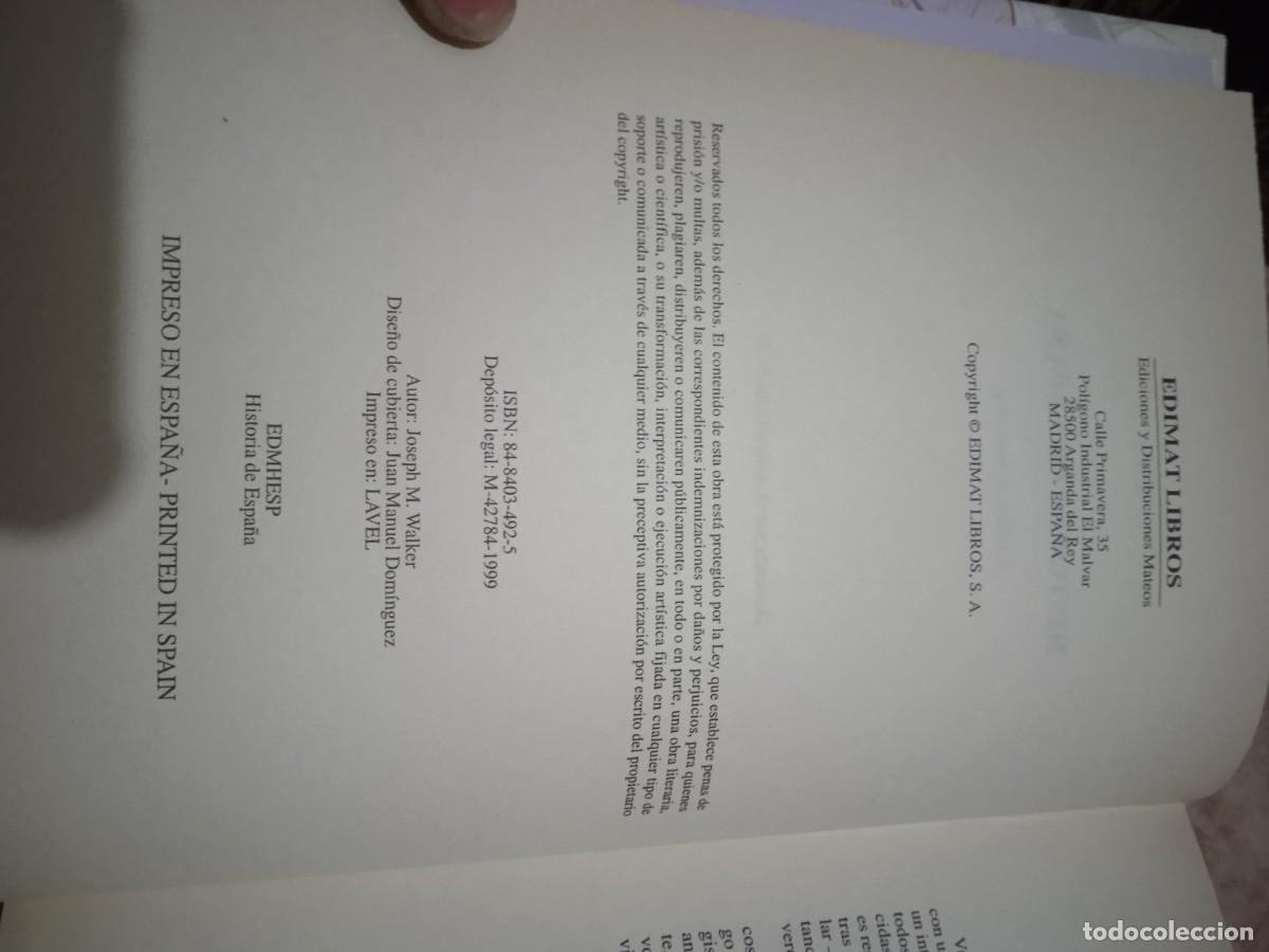 Libros de segunda mano: Libro Historia de Espa&ntilde;a | Joseph M Walker | 1999 - Foto 3