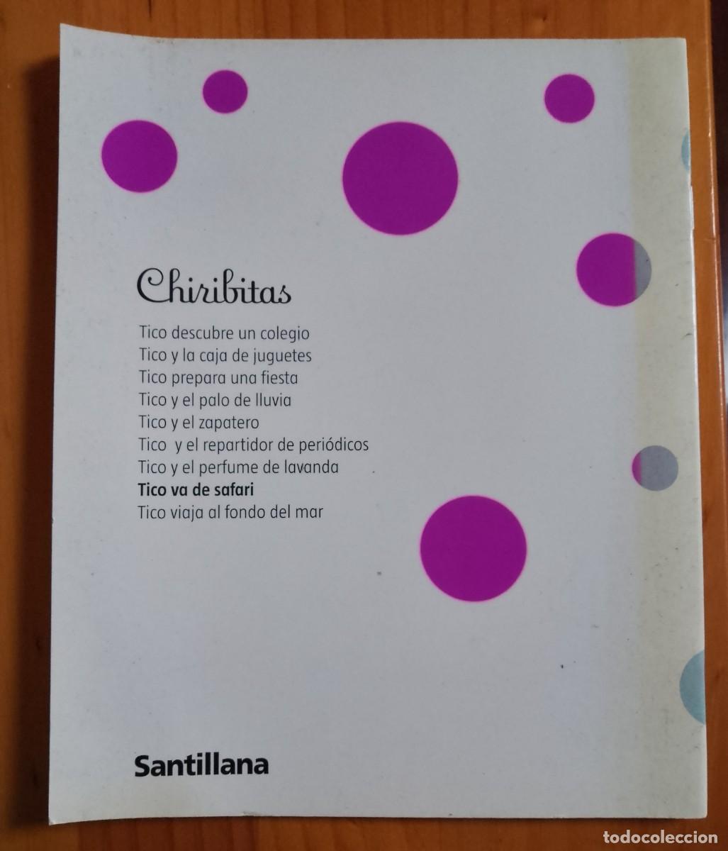 Libros de segunda mano: TICO VA DE SAFARI - SANTILLANA.. - Foto 2