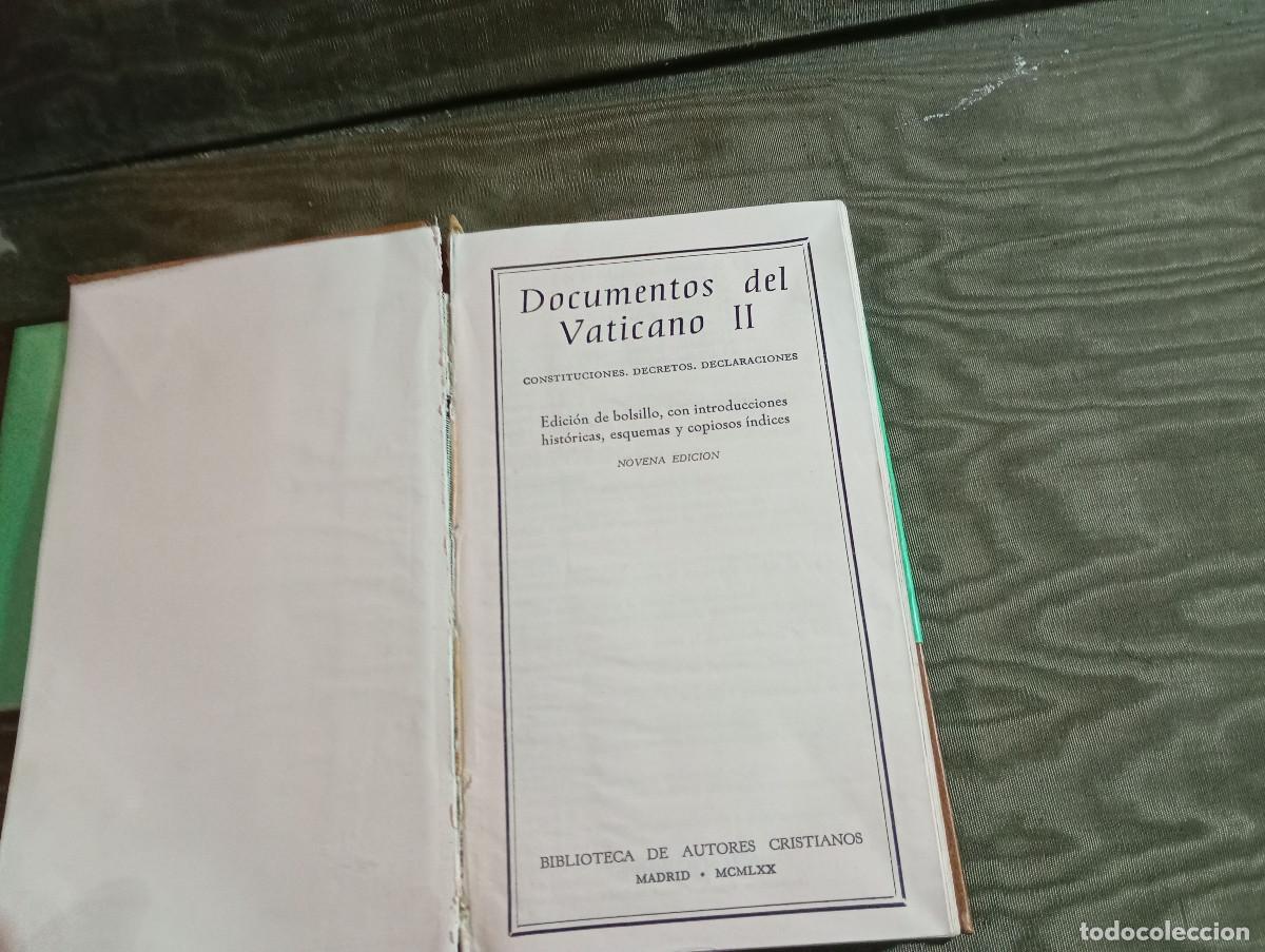 Libros de segunda mano: libro religioso el vaticano II - Foto 3