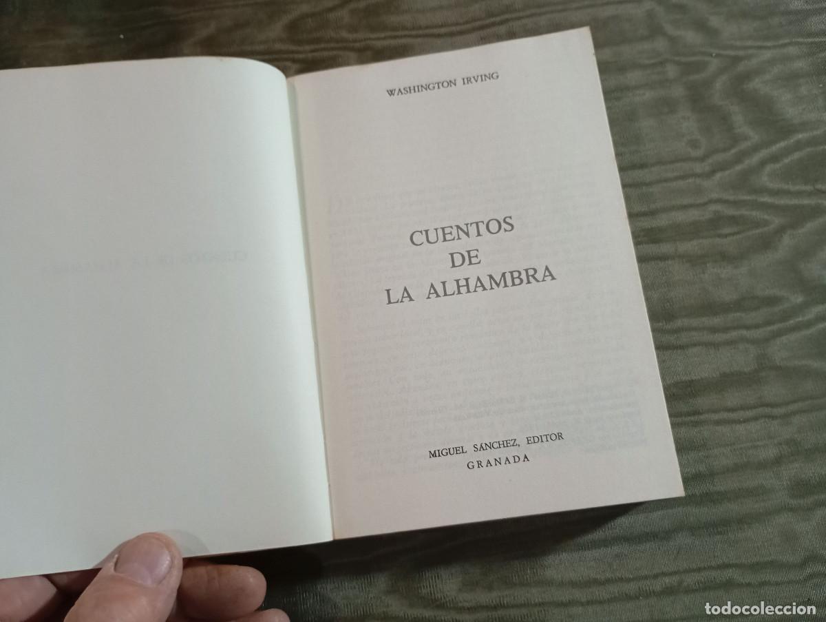 Libros de segunda mano: librop cuentop de la alahanbra - Foto 3