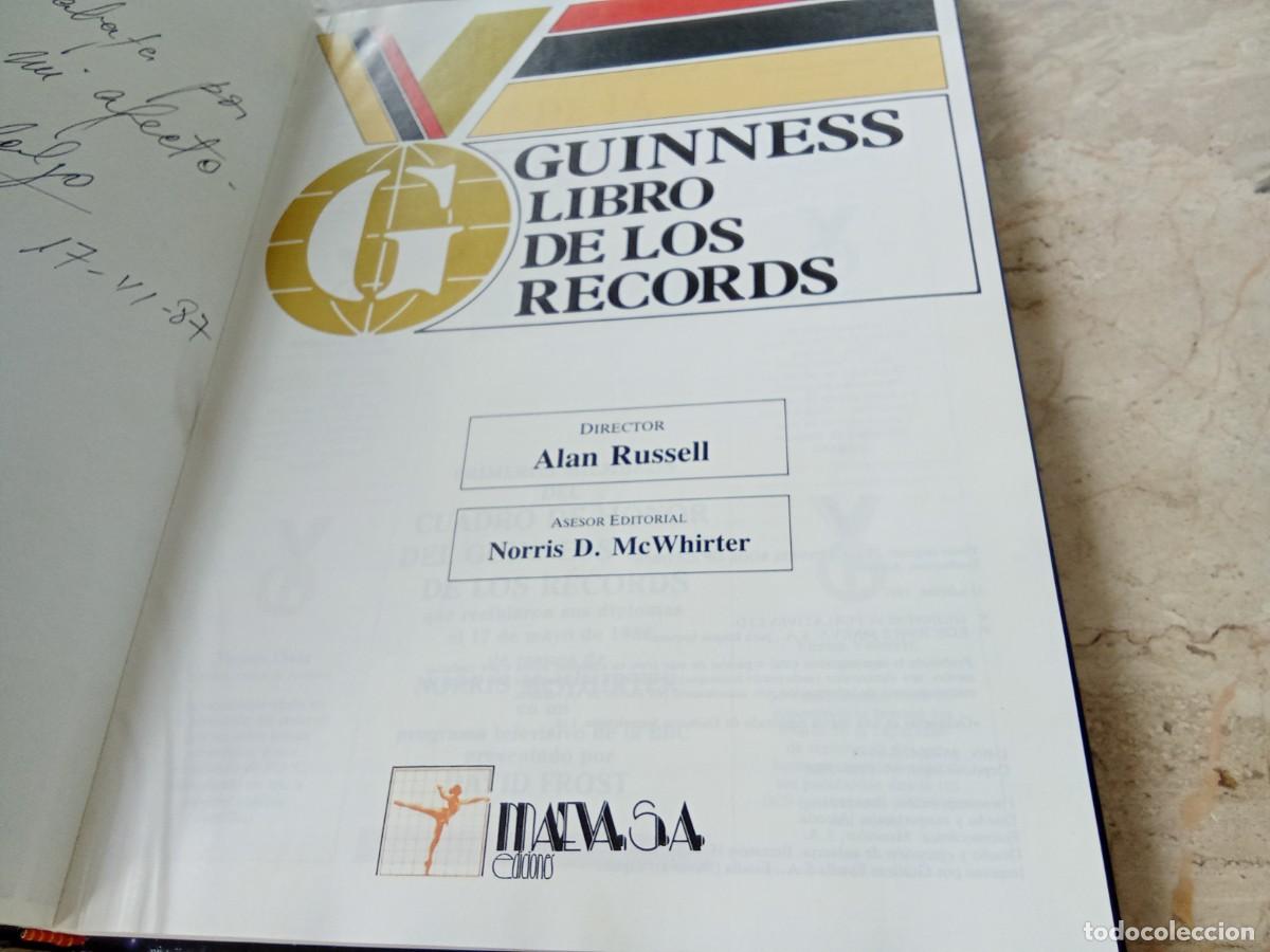 Libros de segunda mano: LIBRO GUINNESS DE LOS RECORDS / 1987 / CJA 362 / MAEVA - Foto 7