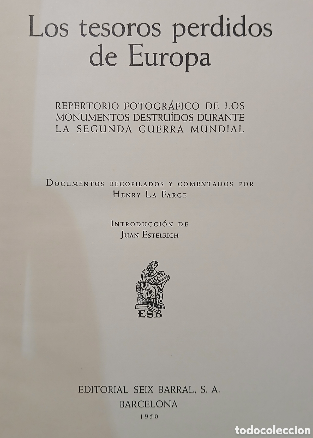 Libros de segunda mano: Los Tesoros perdidos de Europa - Foto 2