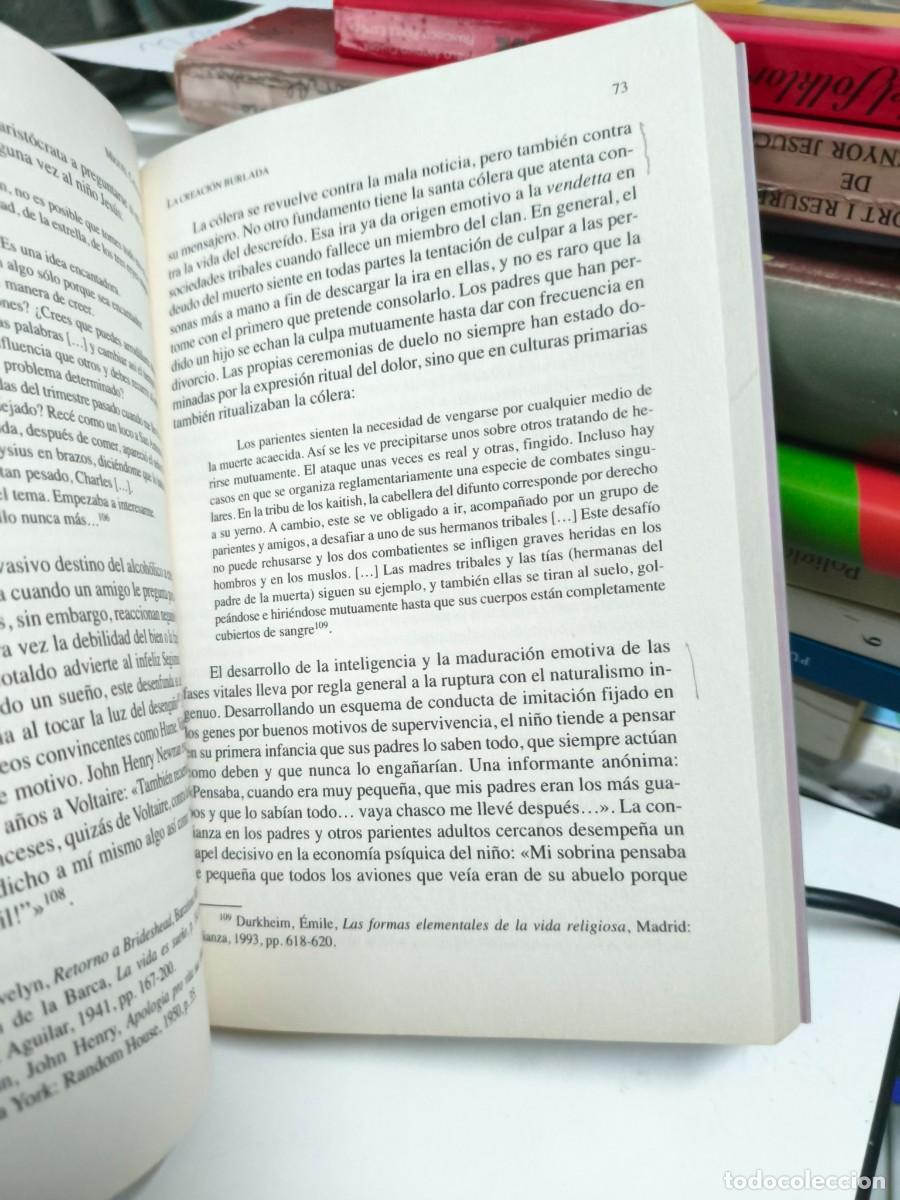 Libros de segunda mano: La creaci&oacute;n burlada - Miguel Catal&aacute;n - Foto 4