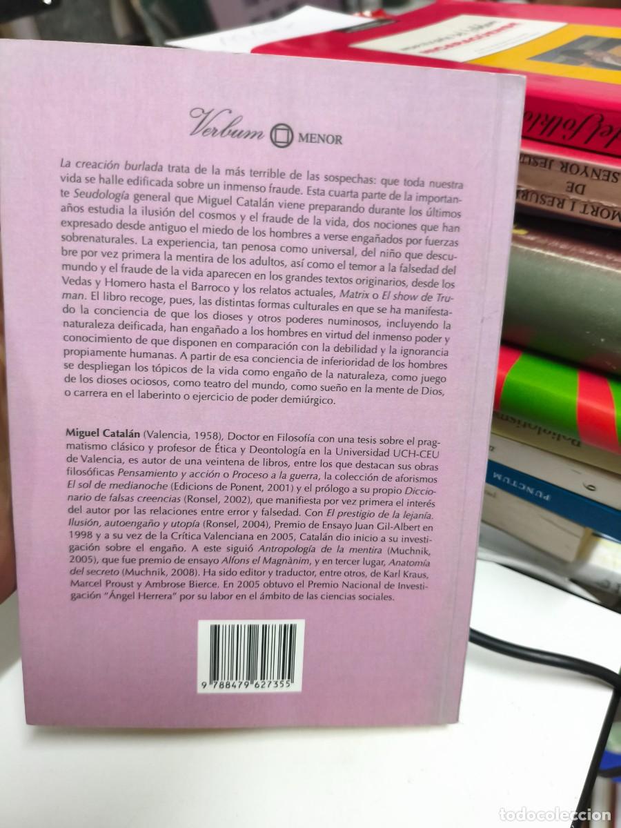 Libros de segunda mano: La creaci&oacute;n burlada - Miguel Catal&aacute;n - Foto 6
