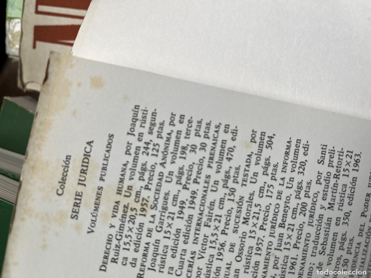 Libros de segunda mano: Mart&iacute;n Oviedo: Formaci&oacute; y Aplicaci&oacute;n del Derecho - Foto 3