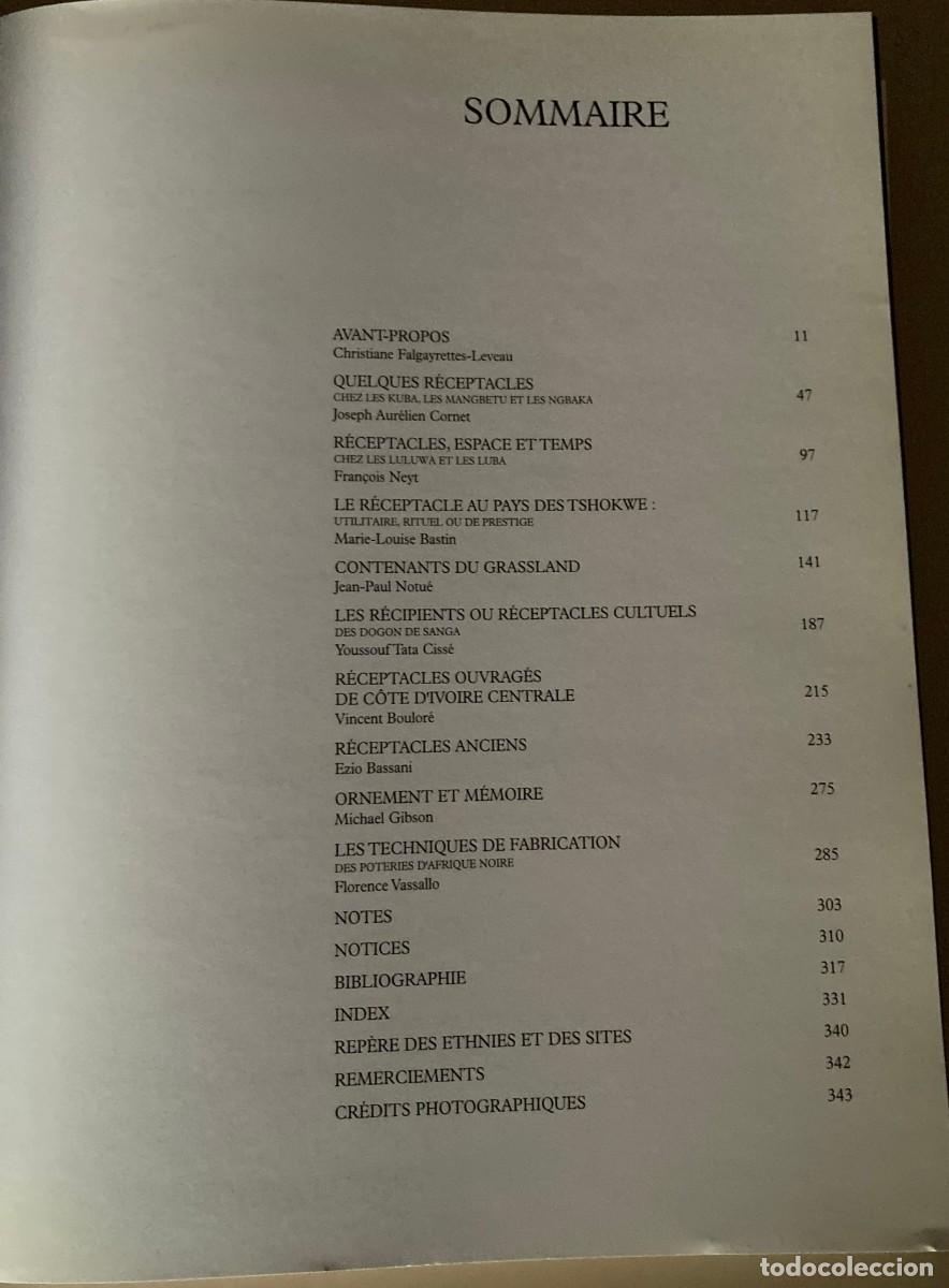 Libros de segunda mano: R&eacute;ceptacles. Mus&eacute;e Dapper, Paris - Foto 7