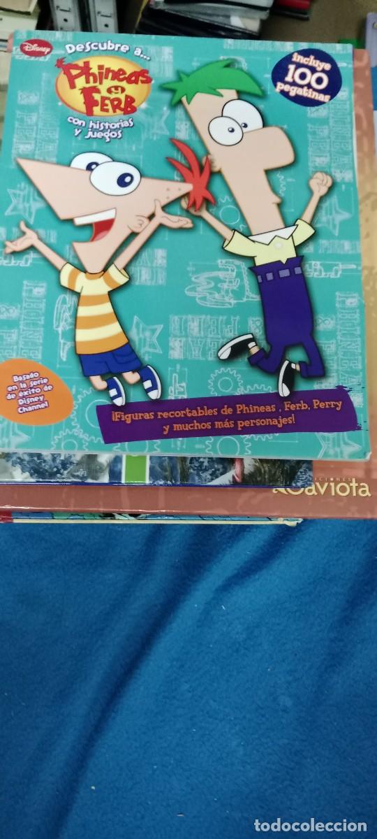 Libros de segunda mano: DESCUBRE A PHINEAS Y FERB LIBRO MM-PU