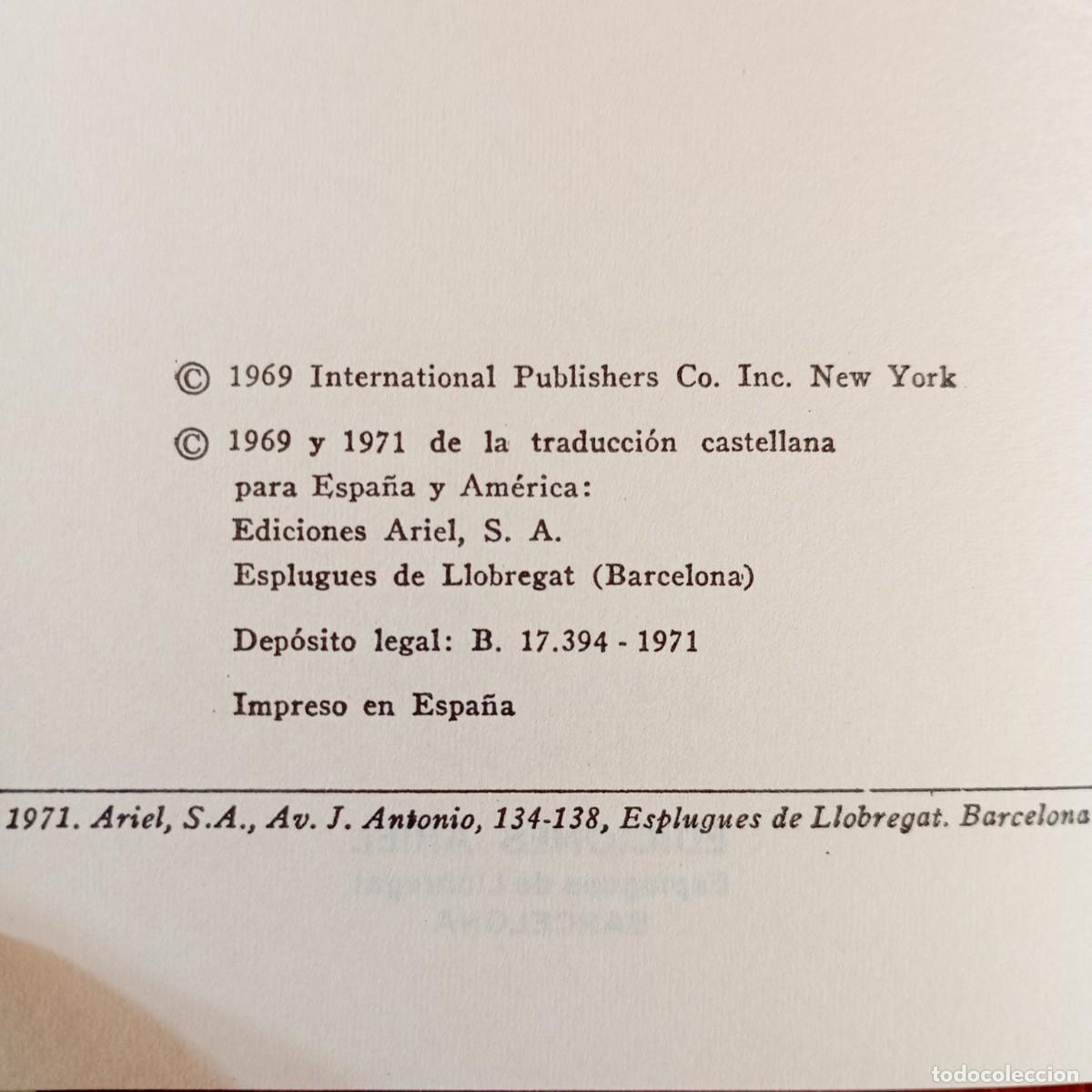 Libros de segunda mano: M&Eacute;XICO INSURGENTE - JOHN REED - EDICIONES ARIEL - 1971 / 14157 - Foto 4