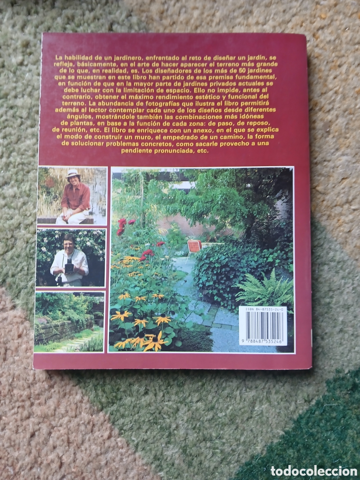 Libros de segunda mano: Dise&ntilde;o de jardines. Libro - Foto 2