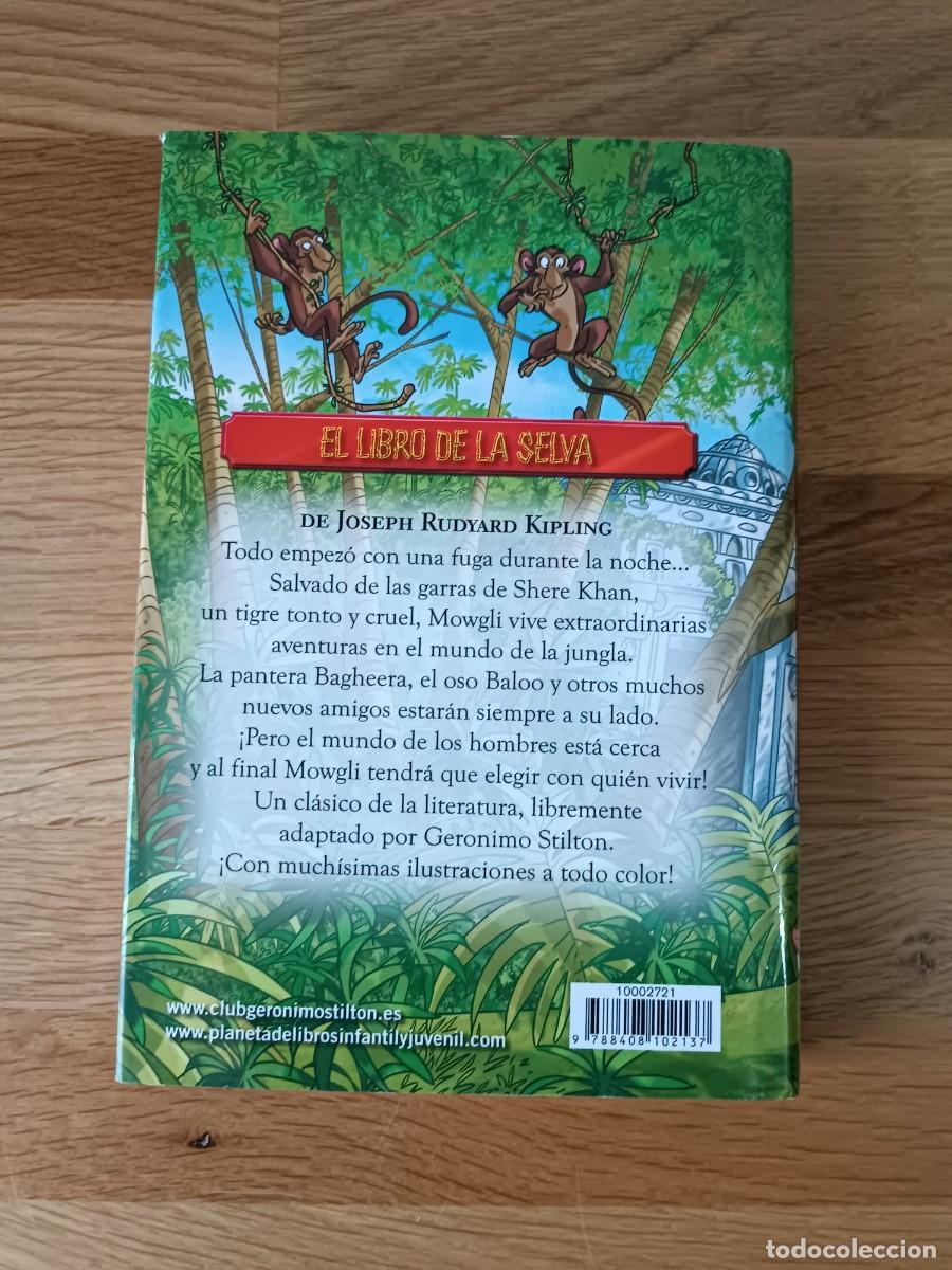 Libros de segunda mano: Pack 2 Libros Geronimo Stilton: El Rey Arturo y El Libro de la Selva - Foto 1