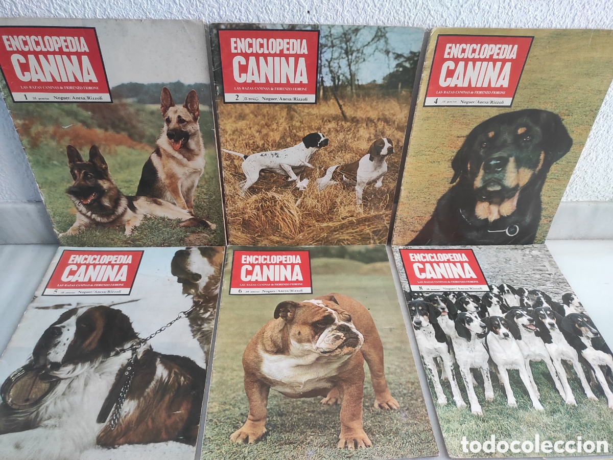 Libros de segunda mano: Enciclopedia Canina. 9 tomos. - Foto 2