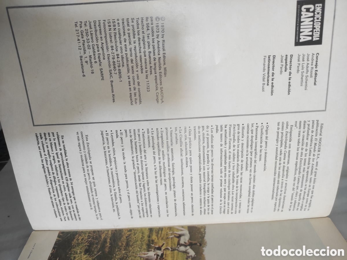 Libros de segunda mano: Enciclopedia Canina. 9 tomos. - Foto 4