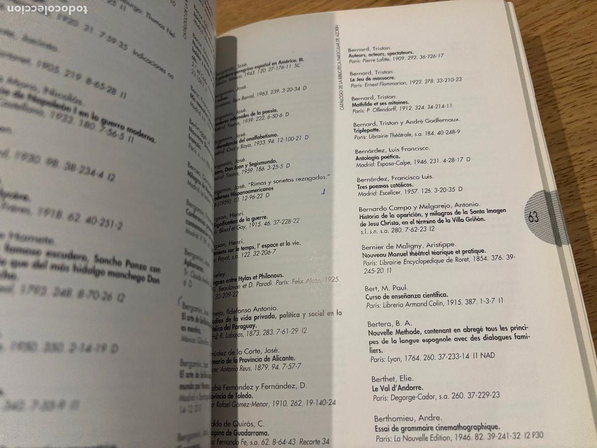Libros de segunda mano: Las bibliotecas de Azor&iacute;n Johnson, Roberta CAM 1996 - Foto 9