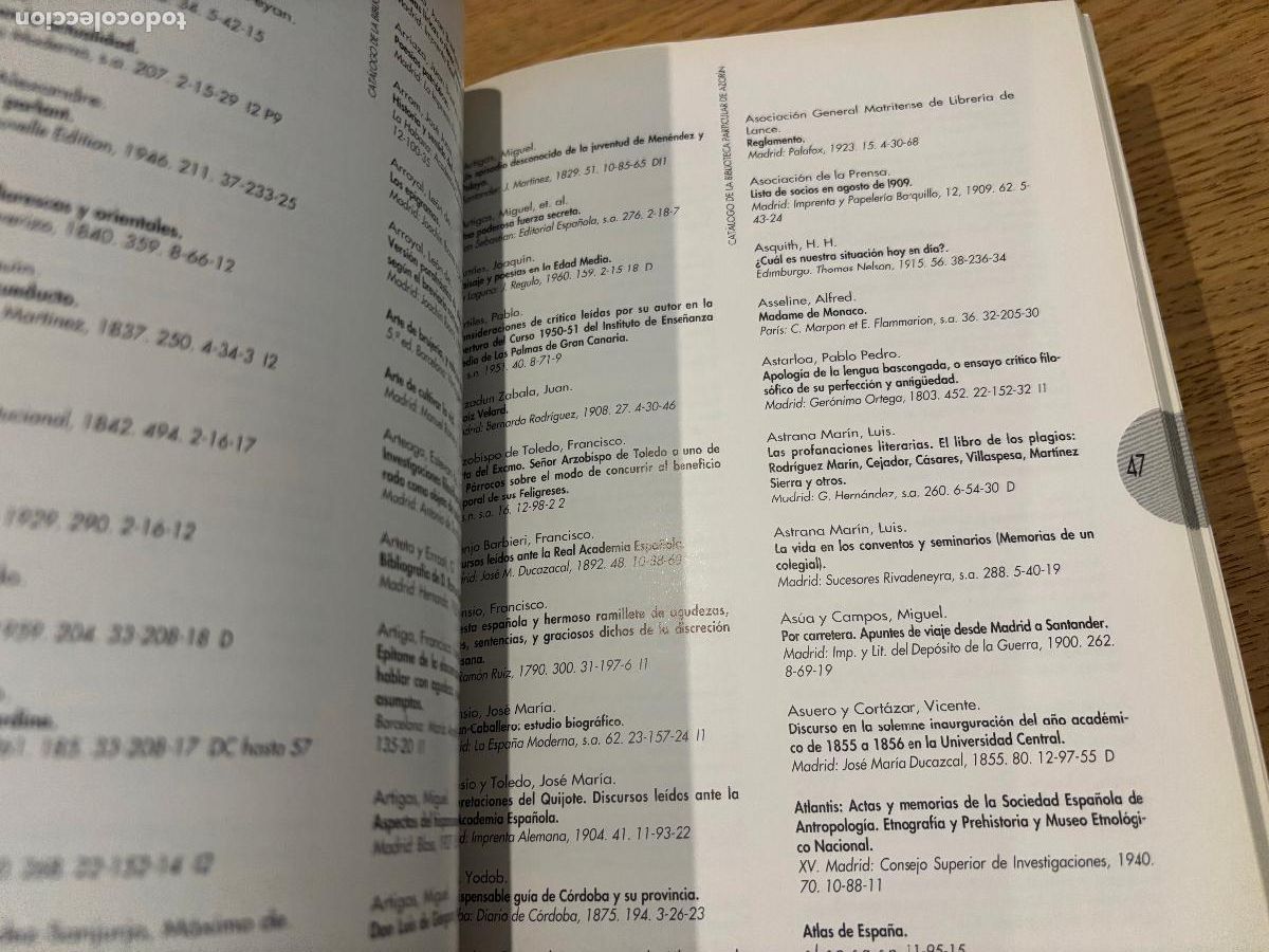 Libros de segunda mano: Las bibliotecas de Azor&iacute;n Johnson, Roberta CAM 1996 - Foto 10