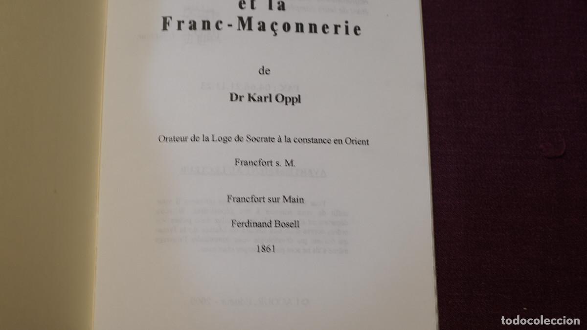 Libros de segunda mano: Karl Oppl - Pythagore et la franc-ma&ccedil;onnerie - Foto 2