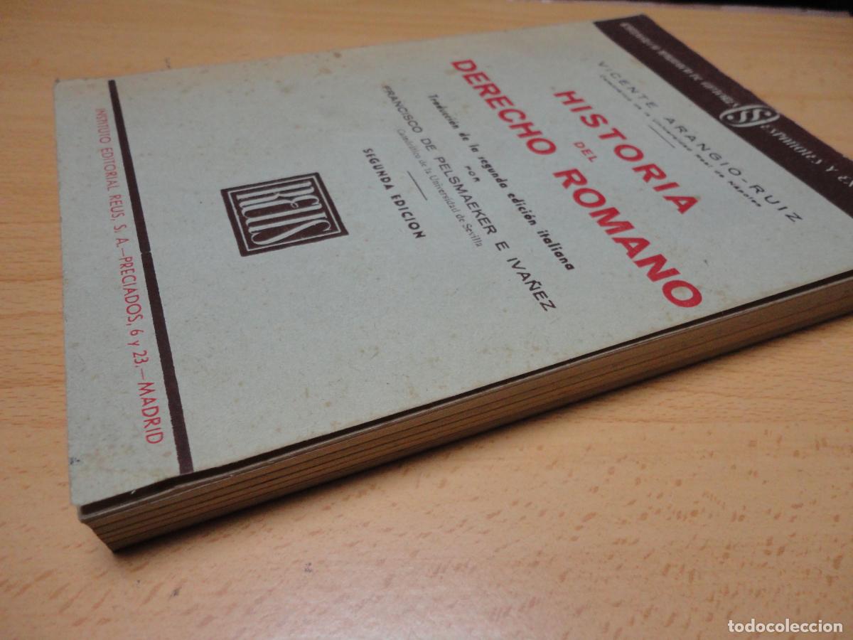 Libros de segunda mano: Historia del derecho romano - F1 - Foto 4