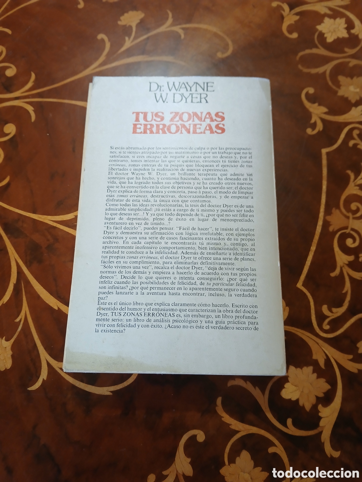 Libros de segunda mano: Tus zonas err&oacute;neas.libro Dr. Wayne W. Dyer - Foto 2