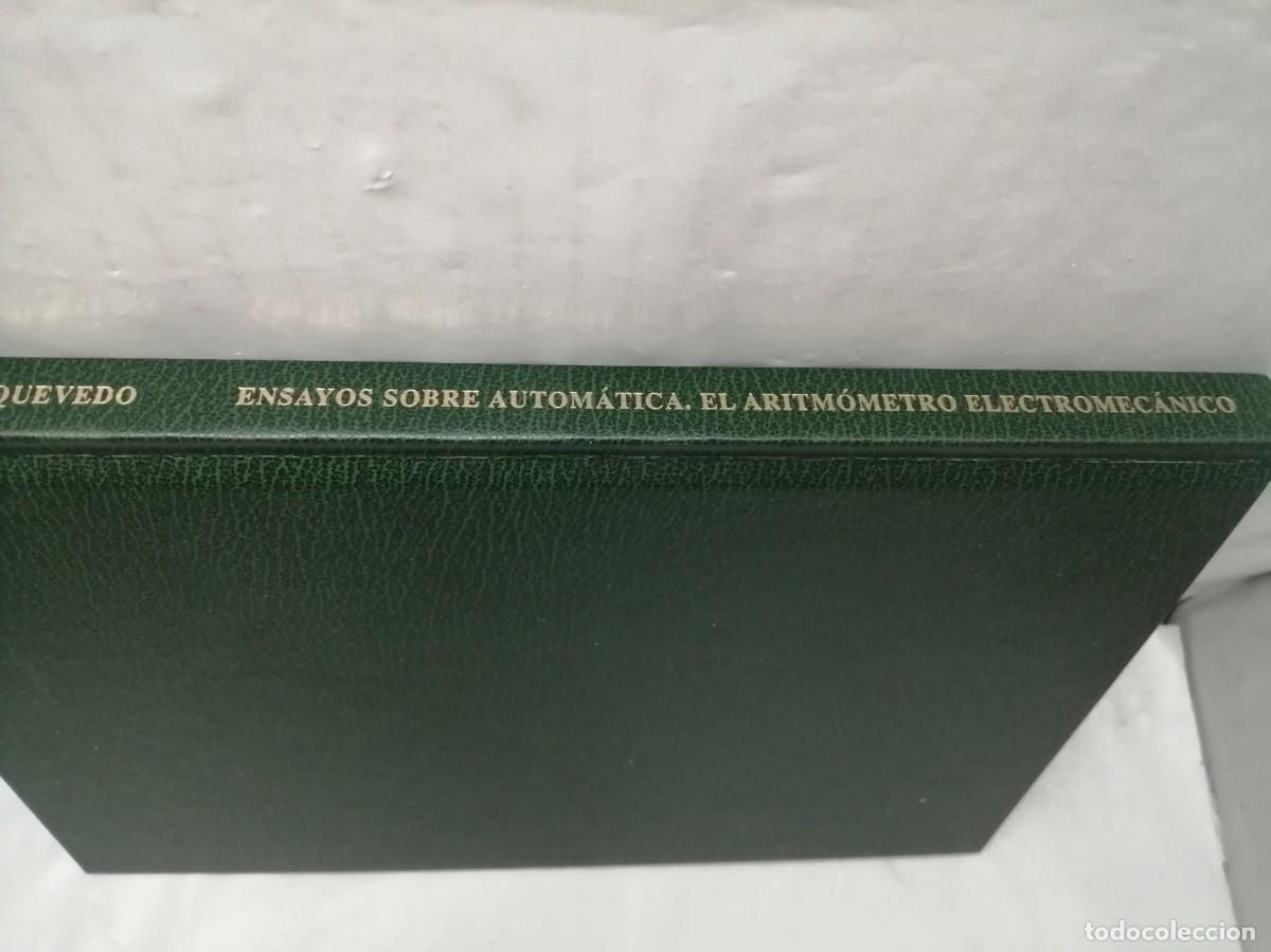 Libros de segunda mano: Ensayos sobre Autom&aacute;tica: El Aritm&oacute;metro Electromec&aacute;nico (Edici&oacute;n numerada de 1300 ejemplares) - Foto 3