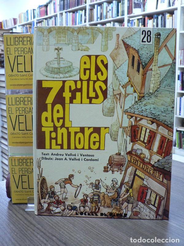 Libri di seconda mano: Els 7 fills del tintorer - Andreu Vallv&eacute; i Ventosa - Publicacions de l'Abadia de Montserrat