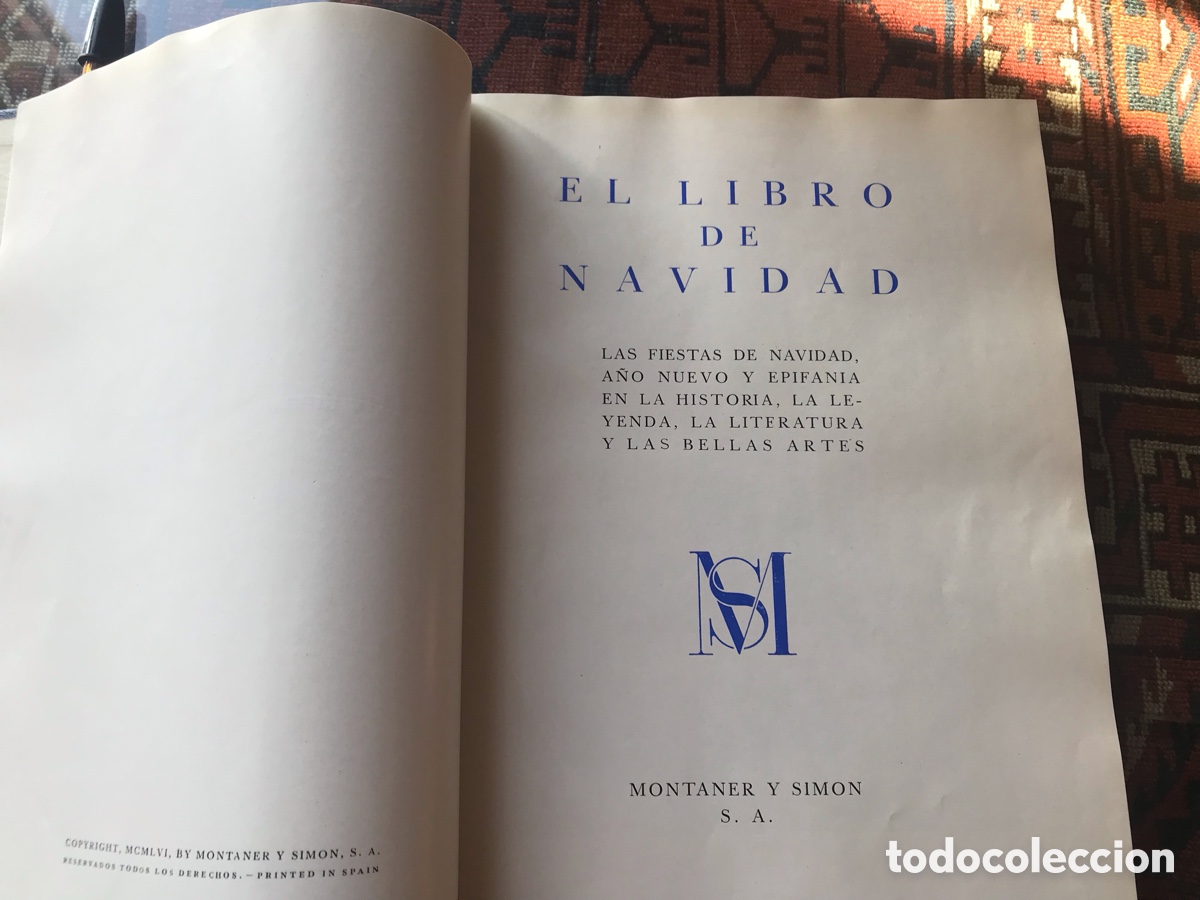Libros de segunda mano: El Libro de Navidad. Montaner y Sim&oacute;n - Foto 5