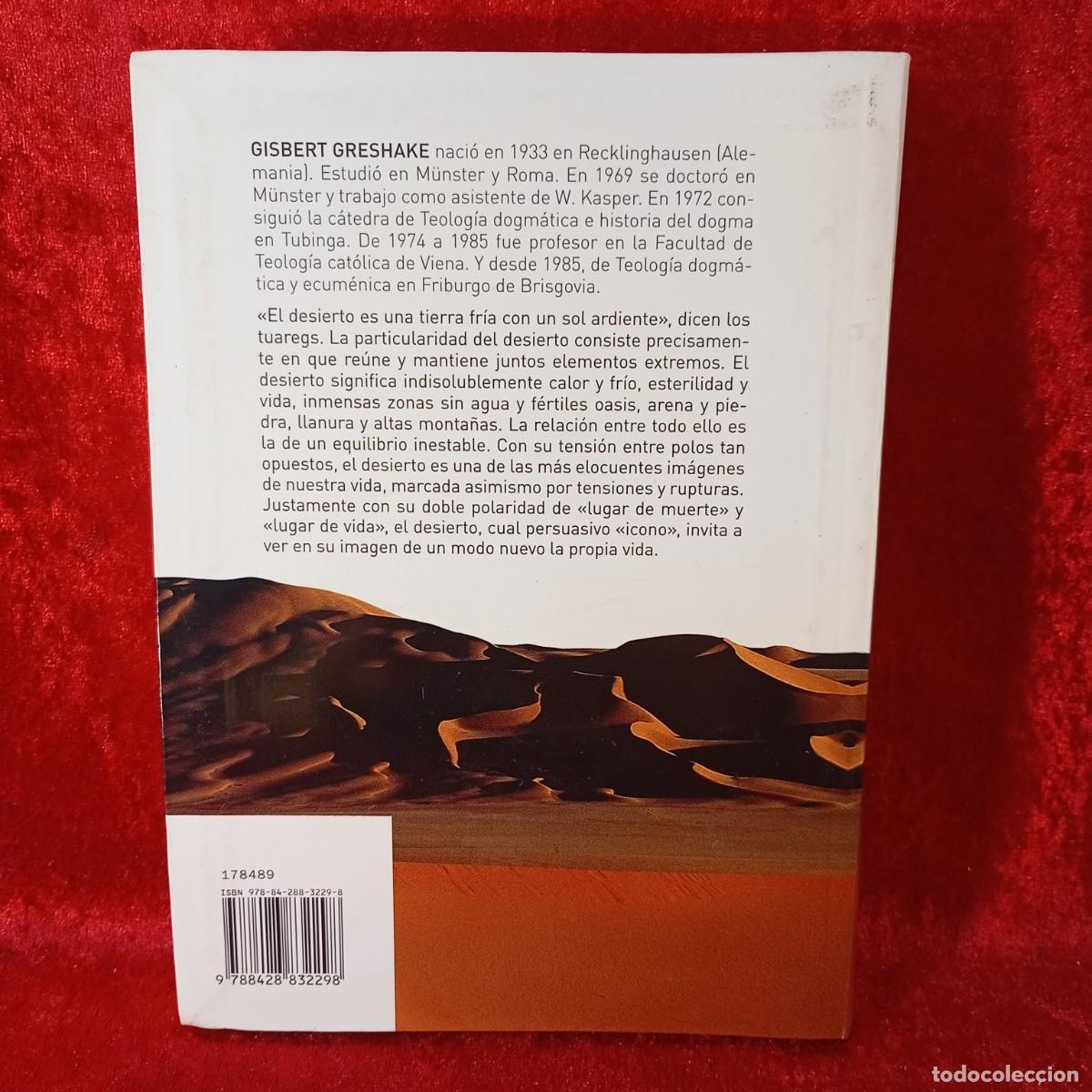 Libros de segunda mano: ESPIRITUALIDAD DEL DESIERTO - GISBERT GRESHAKE - PPC - 2018 / 14548 - Foto 2