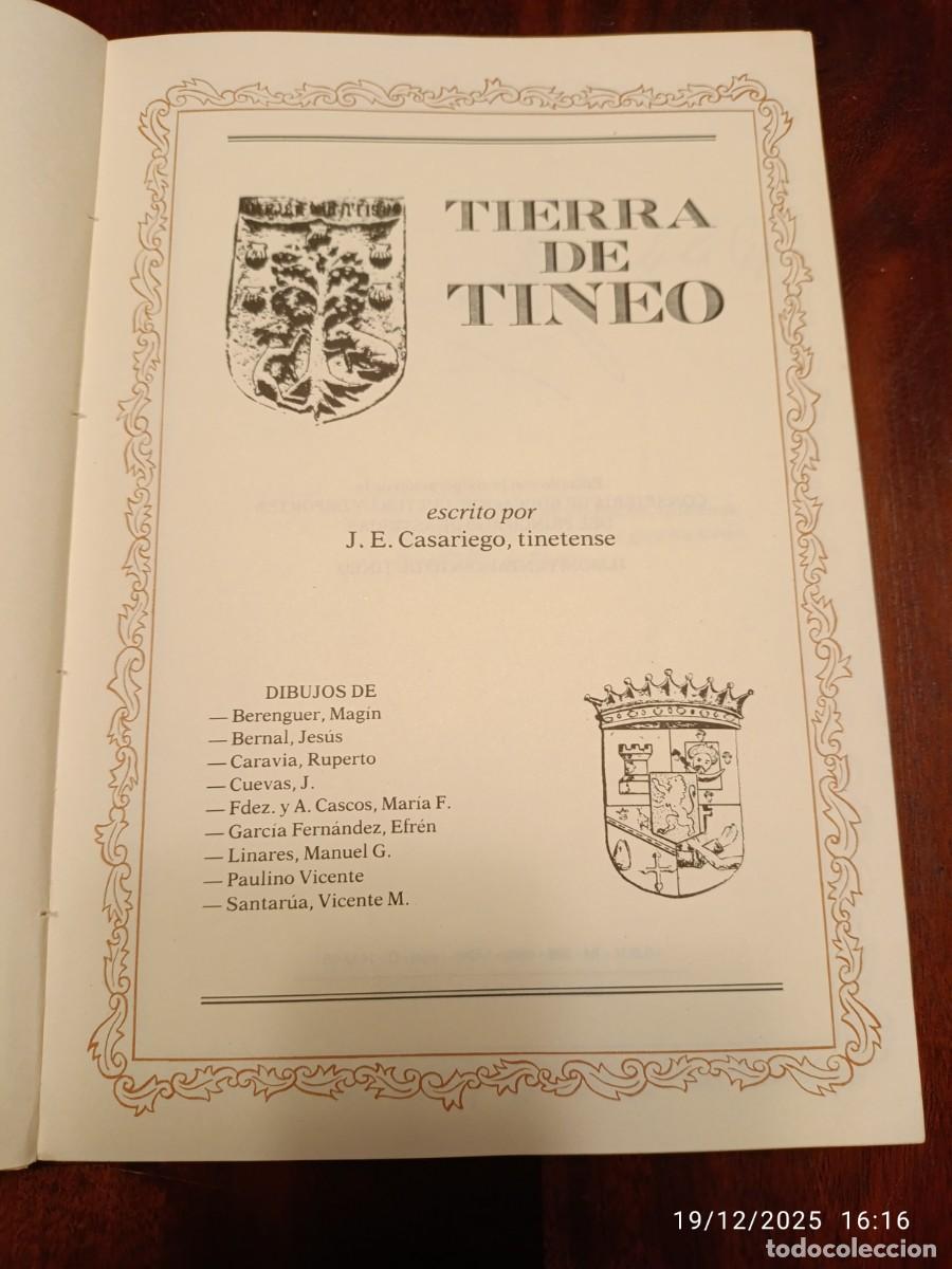 Libros de segunda mano: Tierra de Tineo. J. E. Casariego - Foto 3