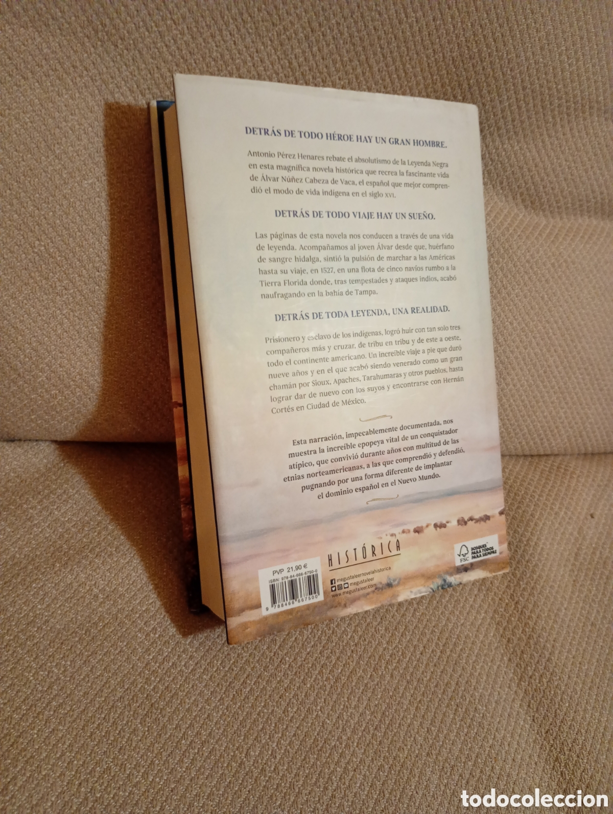 Libros de segunda mano: Cabeza de vaca. Libro - Foto 2