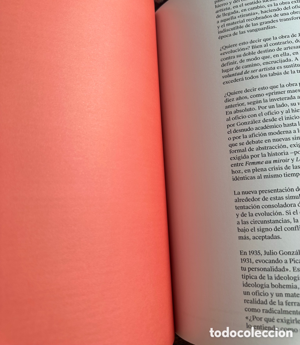 Libros de segunda mano: Ser Artista Julio Gonz&aacute;lez IVAM - Foto 9