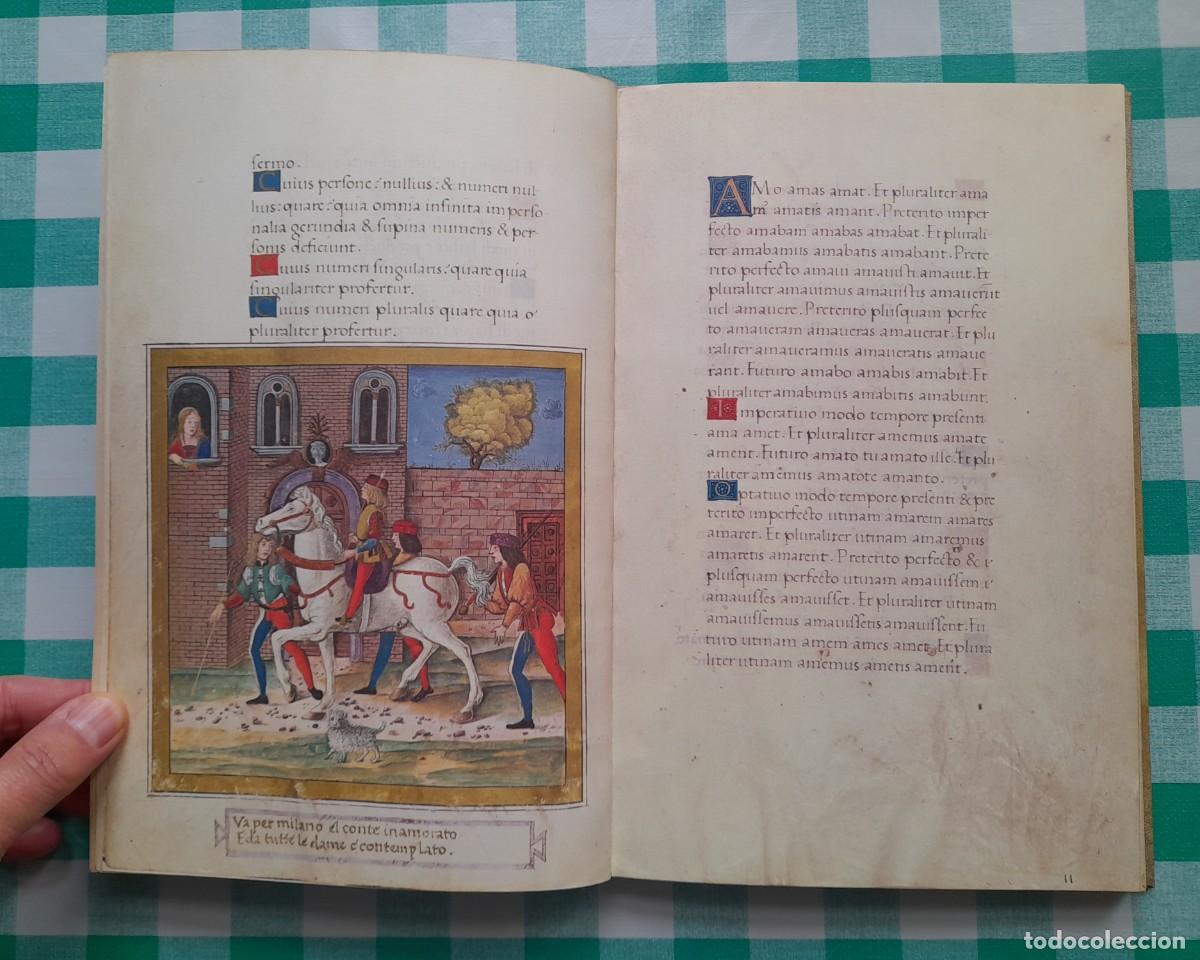 Libros de segunda mano: Facs&iacute;mil &iacute;ntegro del manual para Maximiliano Sforza (s. XV) - Foto 3