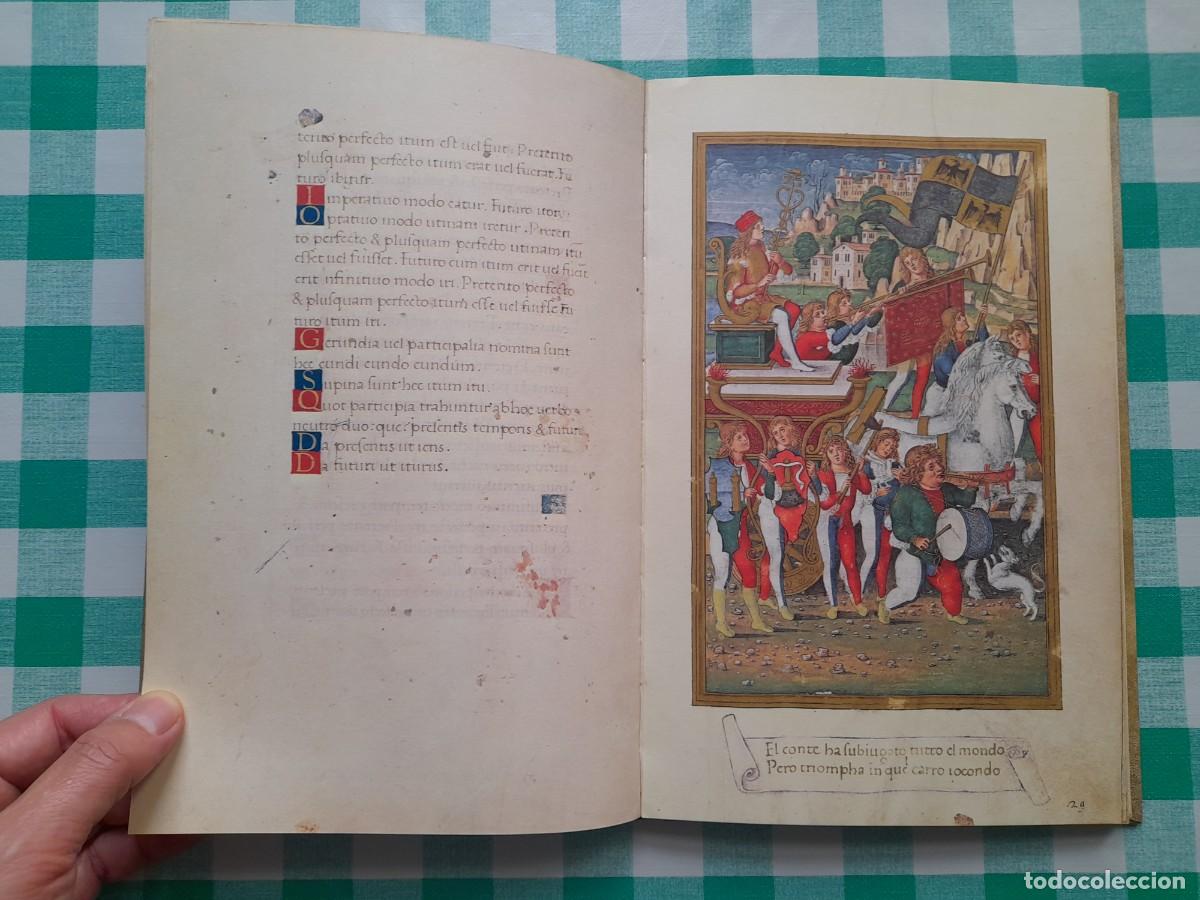 Libros de segunda mano: Facs&iacute;mil &iacute;ntegro del manual para Maximiliano Sforza (s. XV) - Foto 6