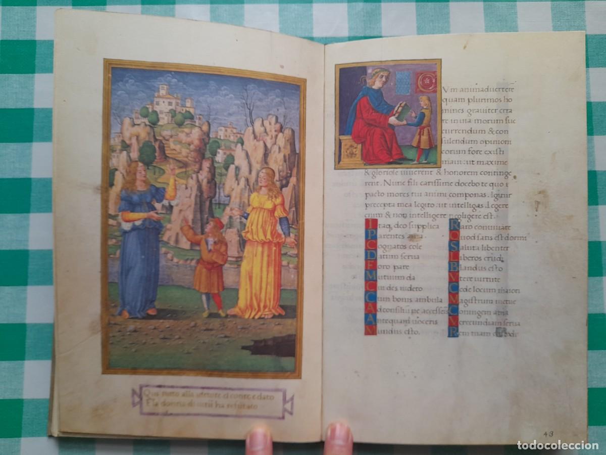 Libros de segunda mano: Facs&iacute;mil &iacute;ntegro del manual para Maximiliano Sforza (s. XV) - Foto 8